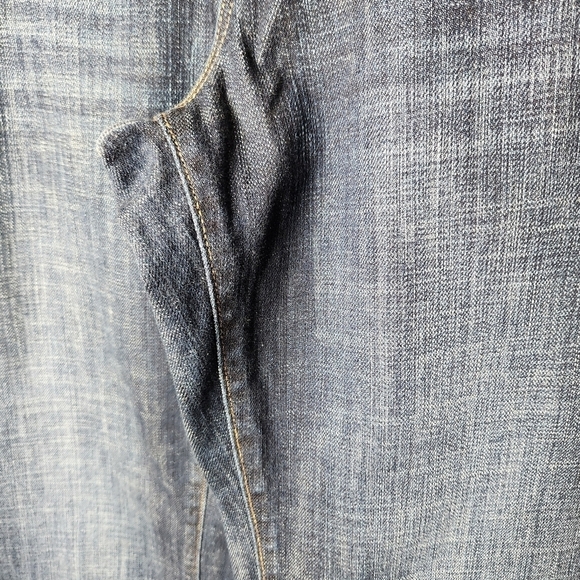 Gap Womens Premium Dark Wash Denim Low Rise Bootcut Jeans-Size 14/32 - Picture 4 of 9